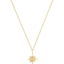 ANIA HAIE NAU001-08YG Sunburst Collare da donna Gold 14K, regolabile