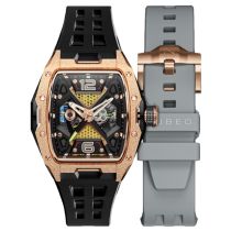 Nubeo NB-6078-07 Orologio Da Uomo Davinci Automatico Limited 46mm 5ATM
