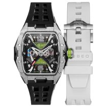 Nubeo NB-6078-08 Orologio Da Uomo Davinci Automatico Limited 46mm 5ATM