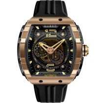Nubeo NB-6087-06 Orologio Da Uomo Magellan 24h Automatico 49mm 5ATM