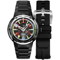 Nubeo NB-6090-22 Orologio Uomo Mariner 9 Automatico Edizione limitata 50mm 5ATM 
