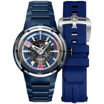 Nubeo NB-6090-33 Orologio Uomo Mariner 9 Automatico Edizione limitata 50mm 5ATM 