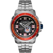 Nubeo NB-6093-33 Orologio Uomo Apollo 55th Automatico Edizione limitata 48mm 20ATM 