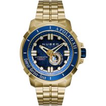 Nubeo NB-6093-44 Orologio Uomo Apollo 55th Automatico Edizione limitata 48mm 20ATM 