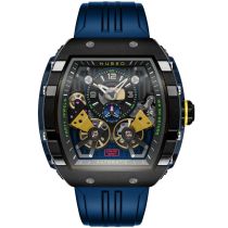 Nubeo NB-6100-01 Orologio Da Uomo Magellan Double Barrel Automatico 48mm 5ATM