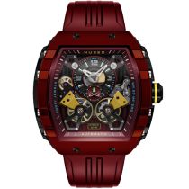 Nubeo NB-6100-04 Orologio Da Uomo Magellan Double Barrel Automatico 48mm 5ATM