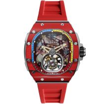 Nubeo NB-6108-03 Orologio Da Uomo Viper Tourbillon Limited 43mm 5ATM
