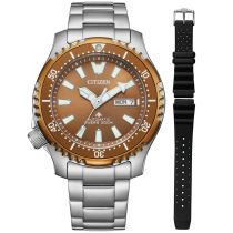 Citizen NY0164-65XE Orologio Uomo Promaster Marine Fugo Day-Date Automatico 42mm 20ATM 