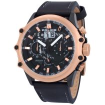 Police PL16018JSBR.02 Luang Cronografo Orologio Uomo 49mm 3ATM