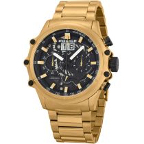 Police PL16018JSG.02M Luang Cronografo Orologio Uomo 48mm 10ATM