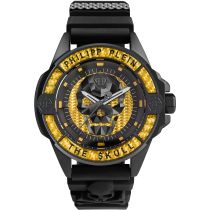 Philipp Plein PWAAA1922 The $kull Carbon Fiber Orologio Uomo 44mm 5ATM