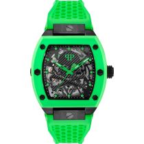 Philipp Plein PWBAA2324 Orologio Uomo The Skeleton Automatico 44mm 5ATM