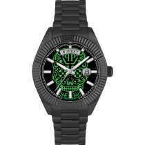 Philipp Plein PWPNA0724 Orologio Uomo Rock Couture Day-Date 42mm 5ATM