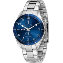 Sector R3253516004 serie 770 dual time Orologio Uomo 44mm 5ATM