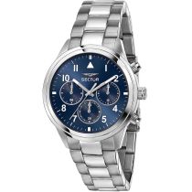 Sector R3253540012 serie 670 dual time Orologio Uomo 40mm 5ATM