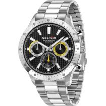 Sector R3253578021 serie 270 dual time Orologio Uomo 45mm 5ATM