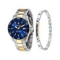 Maserati R8873600007 Orologio Uomo Competizione Set con bracciale 43mm 10ATM
