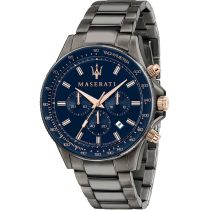 Maserati R8873640001 Sfida Cronografo Orologio Uomo 44mm 10ATM