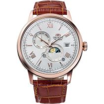 Orient RA-AK0801S30B Sole e Luna Automatico Orologio Uomo