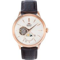 Orient RA-AS0102S10B Fase Lunare Automatico Orologio Uomo 42mm 3ATM