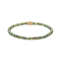 Rebel & Rose Braccialetto Glass Rocks Secret Garden RR-40115-G-S Donna
