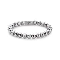 Rebel & Rose Braccialetto Silver Shine RR-8DV01-S-M Uomo