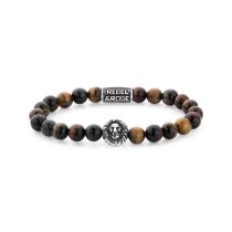 Rebel & Rose Braccialetto Who's afraid of the Tiger RR-8L028-S-L Uomo