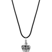 Rebel & Rose NL024-S-70 Royal Crown Unisex Collana 70cm