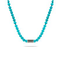 Rebel & Rose NL034-S-70 Turquoise Delight Uomo Collana 70cm