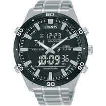 Lorus RW649AX9 Digitale Cronografo Orologio Uomo 46mm 10ATM