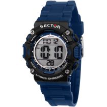 Sector R3251544003 EX-32 Orologio Digitale Orologio Uomo 40mm 10ATM