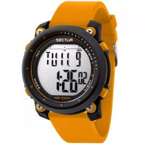 Sector R3251546001 EX-38 Orologio Digitale Orologio Uomo 45mm 10ATM