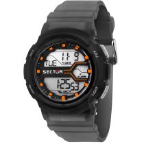 Sector R3251547001 EX-39 Orologio Digitale Orologio Uomo 44mm 10ATM