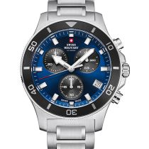 Swiss Military SM34067.11 Cronografo Orologio Uomo 42 mm 10ATM 