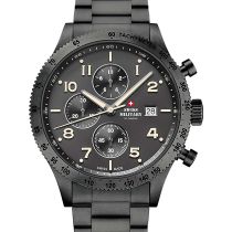 Swiss Military SM34084.04 Cronografo Orologio Uomo 42 mm 10ATM