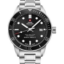 Swiss Military SM34088.01 Diver Quarzo Orologio Uomo 42mm 20ATM