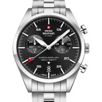 Swiss Military SM34090.01 Cronografo Orologio Uomo 43mm 10ATM