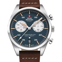 Swiss Military SM34090.04 Cronografo Orologio Uomo 43mm 10ATM