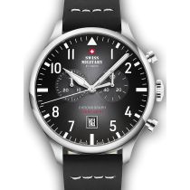 Swiss Military SM34098.05 Vintage Cronografo Orologio Uomo 43mm 10ATM