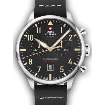 Swiss Military SM34098.08 Vintage Cronografo Orologio Uomo 43mm 10ATM