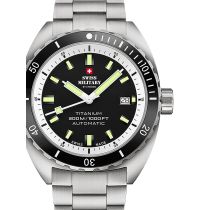 Swiss Military SMA34100.02 Diver Titanio Automatico Orologio Uomo 42mm 30ATM