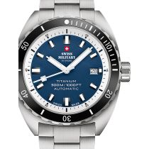 Swiss Military SMA34100.03 Diver Titanio Automatico Orologio Uomo 42mm 30ATM
