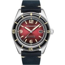 Spinnaker SP-5055-07 Fleuss Automatico Orologio Uomo 43mm 15ATM