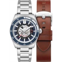 Spinnaker SP-5118-22 Orologio Da Uomo Fleuss Automatico 43mm 15ATM