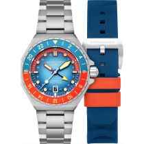 Spinnaker SP-5119-77 Orologio Da Uomo Dumas GMT Automatico 43mm 30ATM