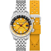 Spinnaker SP-5121-99 Orologio Uomo Bradner GMT Automatico 42mm 18ATM