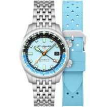 Spinnaker SP-5121-CC Orologio Uomo Bradner GMT Automatico 42mm 18ATM