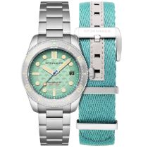Spinnaker SP-5129-33 Orologio Uomo Croft Mid-Size Automatico Dolphin Project Limitato 40mm 15ATM