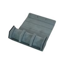 Rothenschild RS-3176-3-BL-GY Rotolo porta orologi nero-grigio [3]