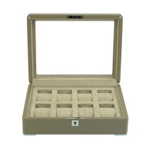 Rothenschild RS-3420-8-TA-TAN scatola porta orologi marrone [8] con velluto beige